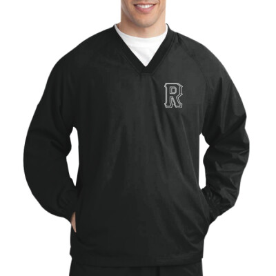 Adult Unisex V-Neck Raglan Wind Shirt Thumbnail