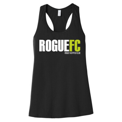 Bella Canvas Racerback Tank - RogueFC lime Thumbnail
