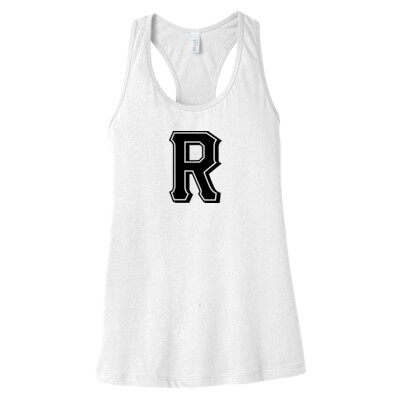 Bella Canvas Racerback white Tank - Rogue R  Thumbnail