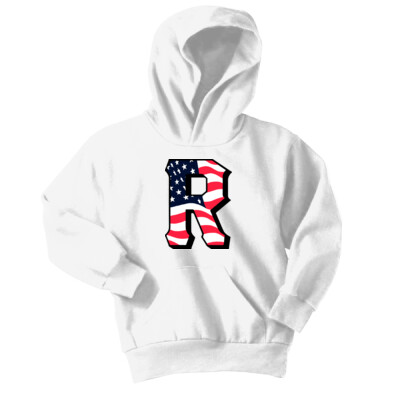 Youth Fleece Flag Hoodie - Rogue R   Thumbnail