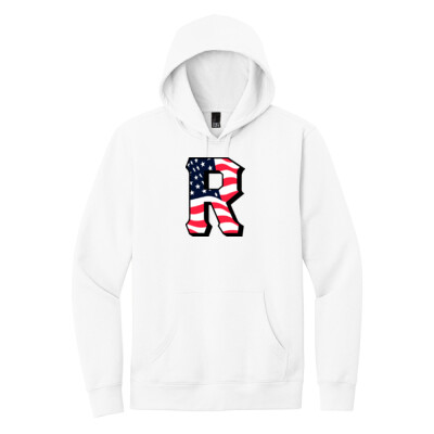 Adult Fleece Flag Hoodie - Rogue R    Thumbnail