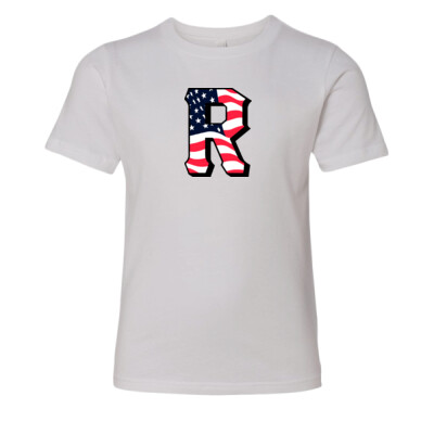Youth Next Level Flag T-Shirt - Rogue R  Thumbnail