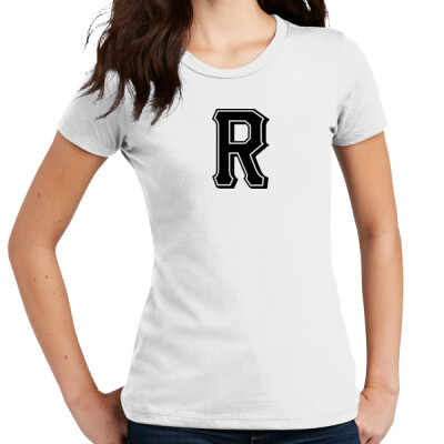 Ladies white T-shirt - Rogue R  Thumbnail