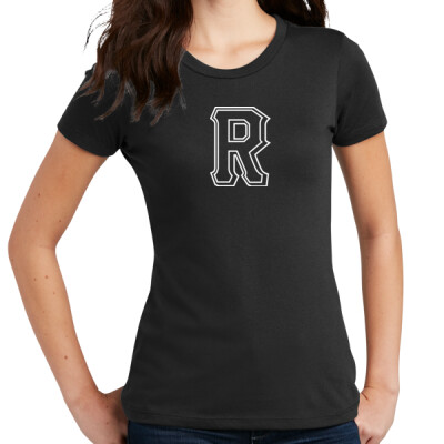 Ladies black T-shirt - Rogue R   Thumbnail