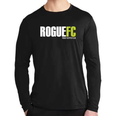 Adult Drifit UPF 50 Long Sleeve - RogueFC lime Thumbnail