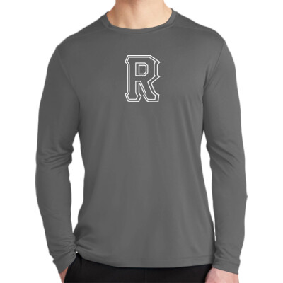 Adult Drifit UPF 50 Long Sleeve - R white logo Thumbnail