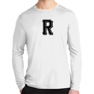 Adult Drifit UPF 50 Long Sleeve - R black logo Thumbnail