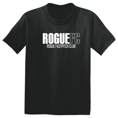 Youth UPF 50 Short Sleeve - RogueFC all white Thumbnail