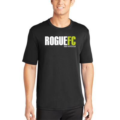 Adult Drifit UPF 50 Short Sleeve - RogueFC lime Thumbnail