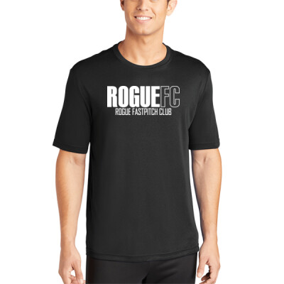 Adult UPF 50 Short Sleeve - RogueFC all white Thumbnail